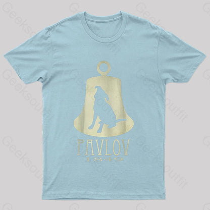 Pavlov’s Dog Geek T-Shirt Light Blue / S