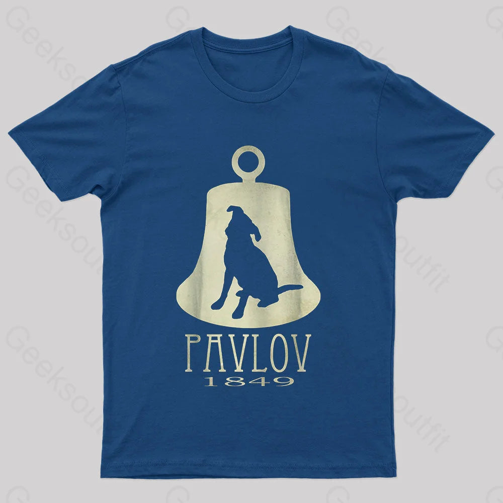 Pavlov’s Dog Geek T-Shirt Navy / S