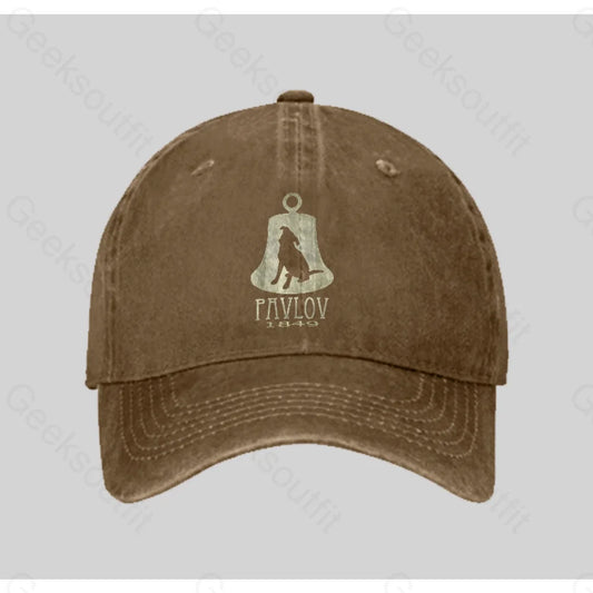 Pavlov’s Dog Washed Vintage Baseball Cap Natural