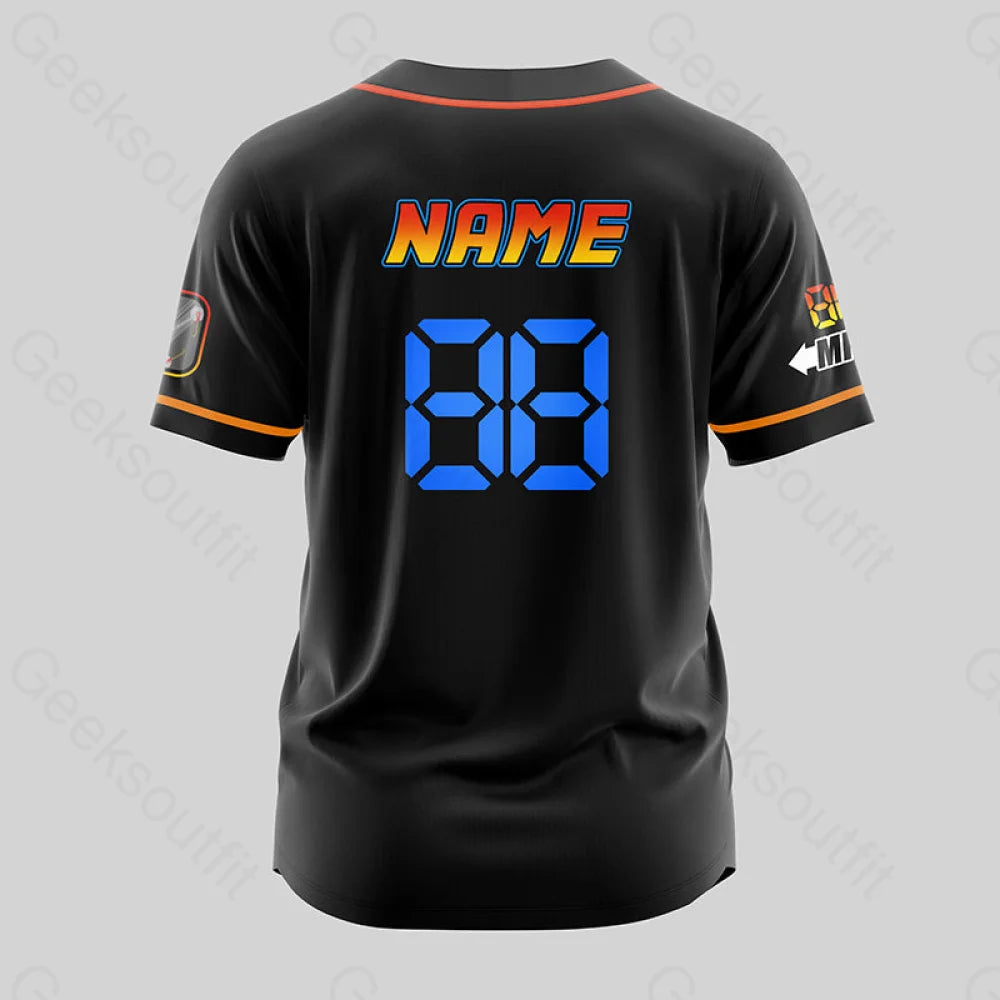 Personalized Back To The Future Baseball Jersey