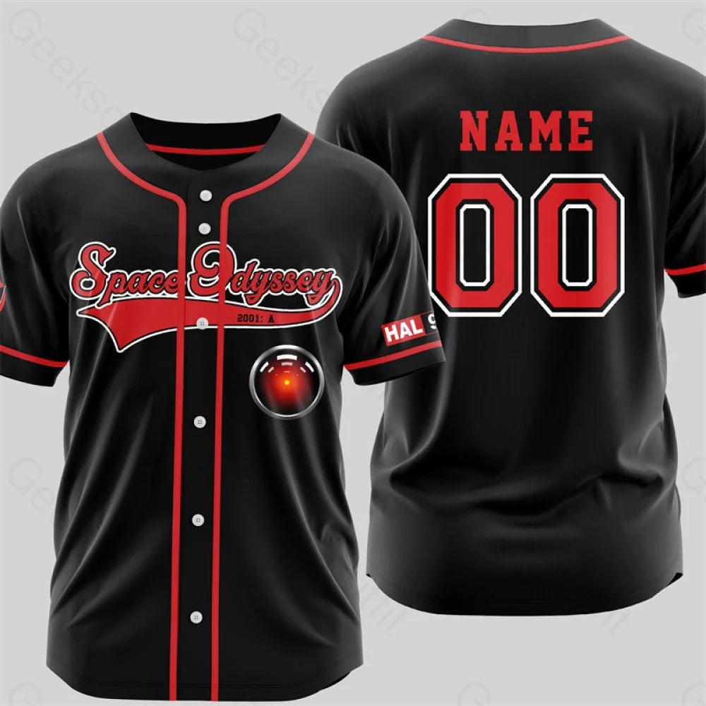 Personalized Hal 9000 Baseball Jersey