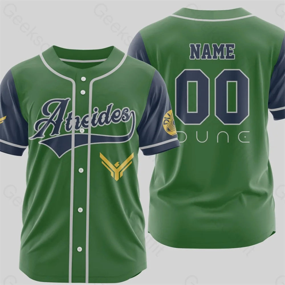 Personalized Space Desert Loyalty Baseball Jersey