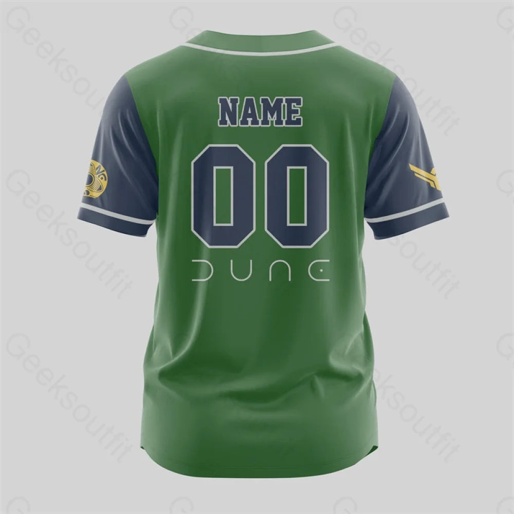 Personalized Space Desert Loyalty Baseball Jersey