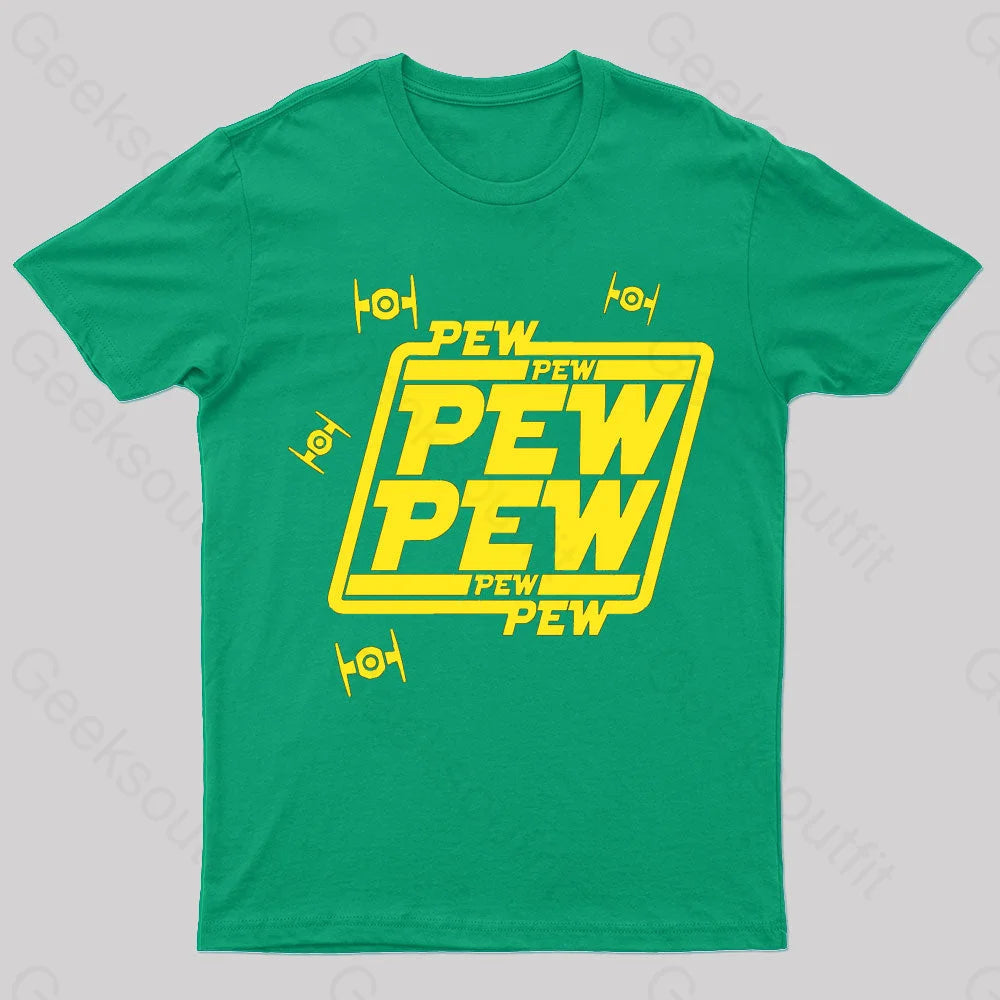 Pew Geek T-Shirt Green / S