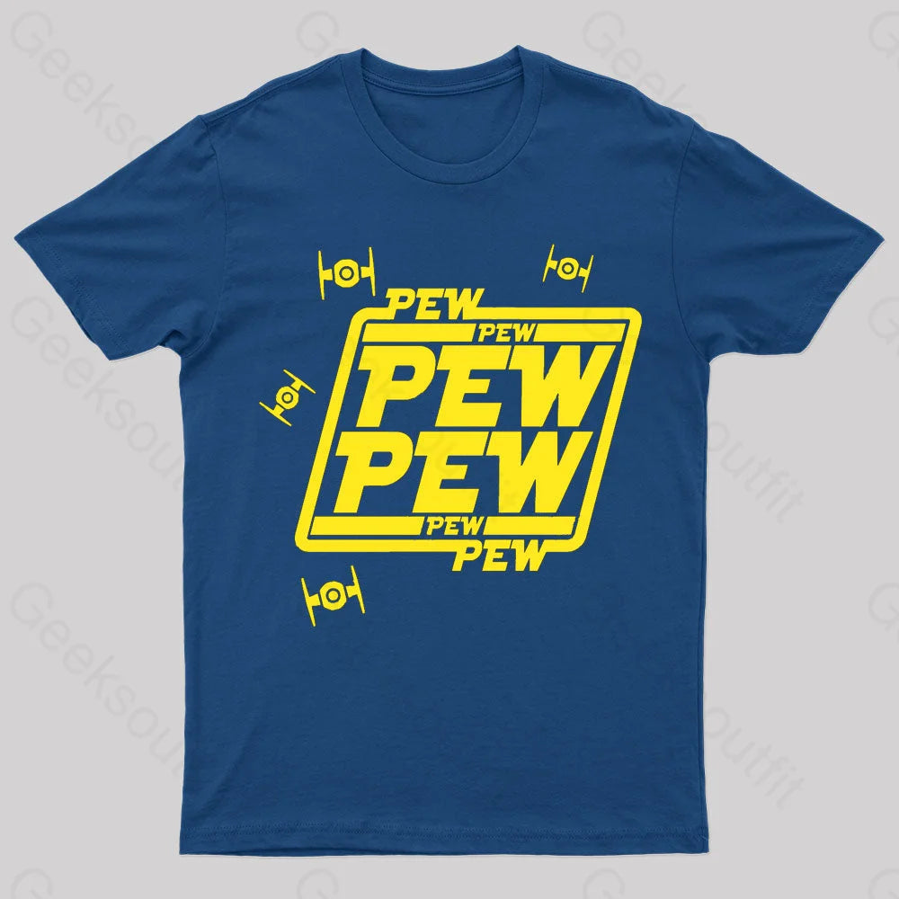 Pew Geek T-Shirt Navy / S