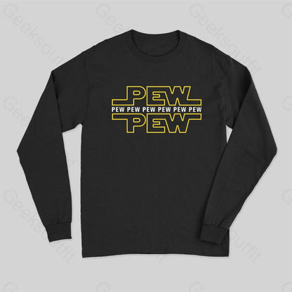 Pew Long Sleeve T-Shirt Black / S