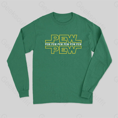 Pew Long Sleeve T-Shirt Green / S