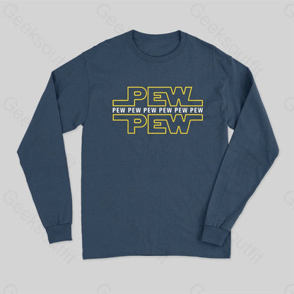 Pew Long Sleeve T-Shirt Navy / S