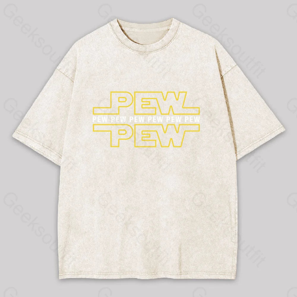 Pew Washed T-Shirt Apricot / S