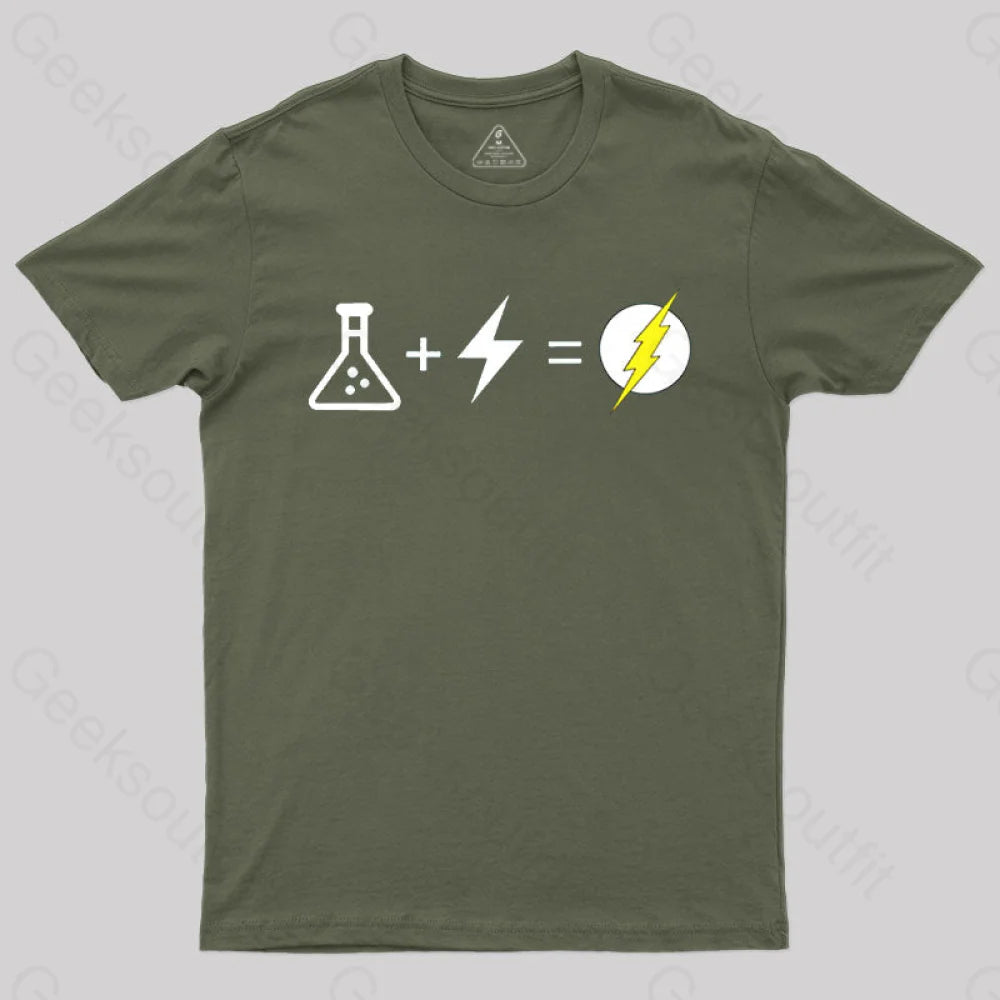 Physic T-Shirt Army Green / S