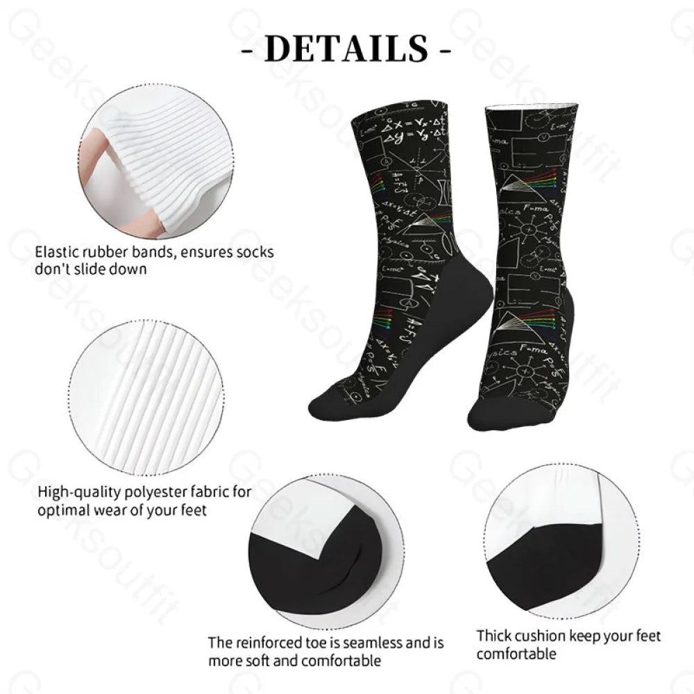 Physics Notebook Men’s Socks