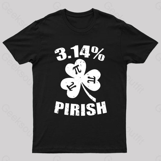 Pi Day St. Patrick’s 3.14 Irish Nerd T-Shirt