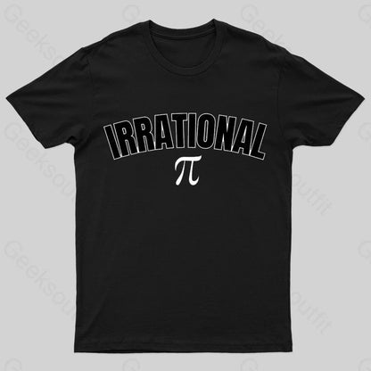 Pi Math Geek T-Shirt Black / S