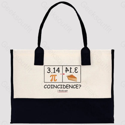 Pi Pie Math Professor Cotton Tote Bag