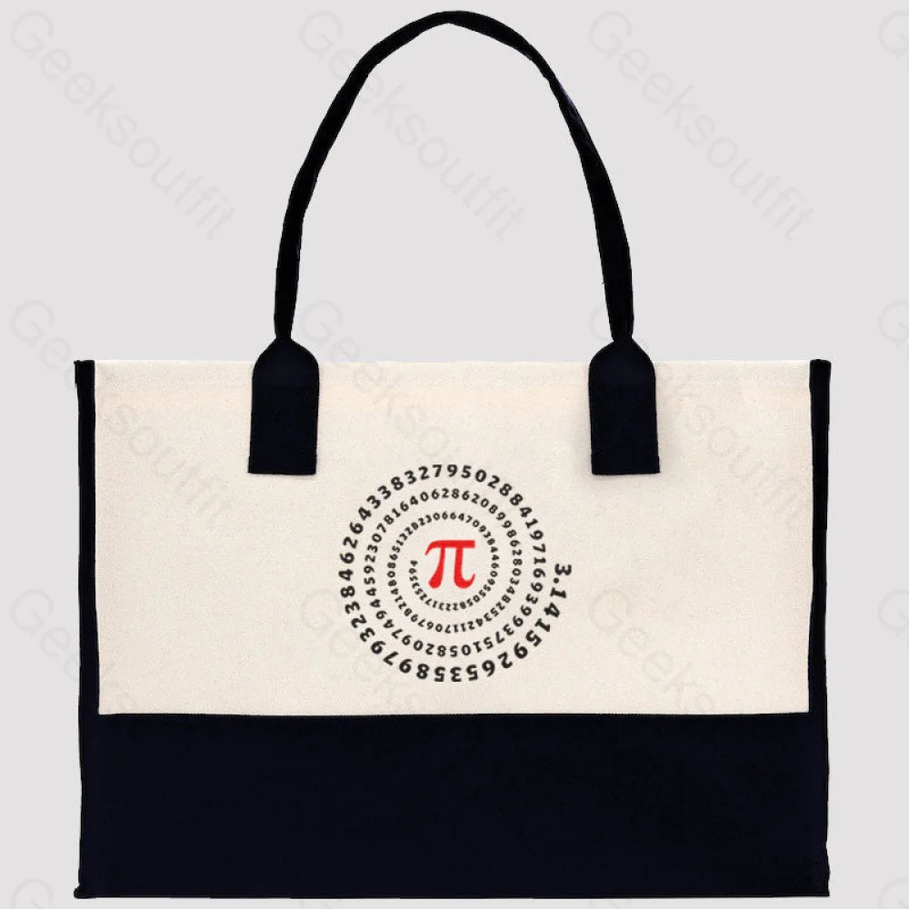 Pi Science Number Sequence Classic Cotton Tote Bag