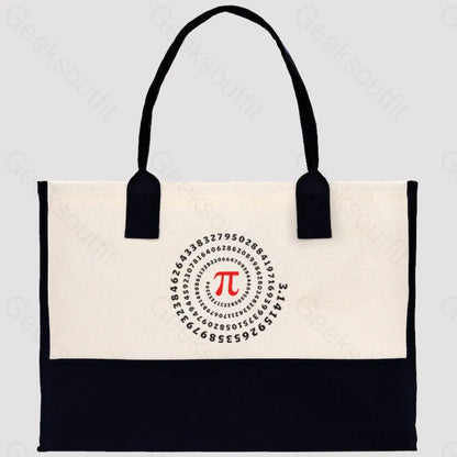 Pi Science Number Sequence Classic Cotton Tote Bag