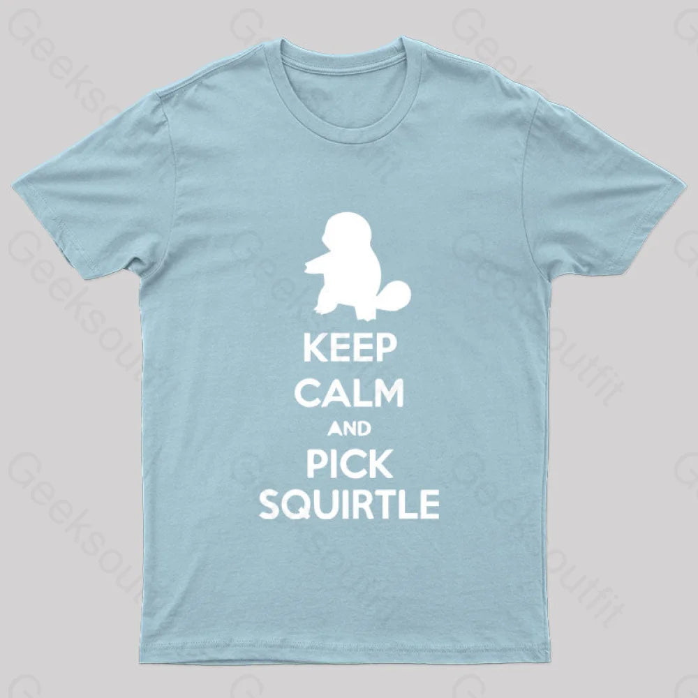 Pick Squirtle T-Shirt Light Blue / S