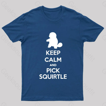 Pick Squirtle T-Shirt Navy / S