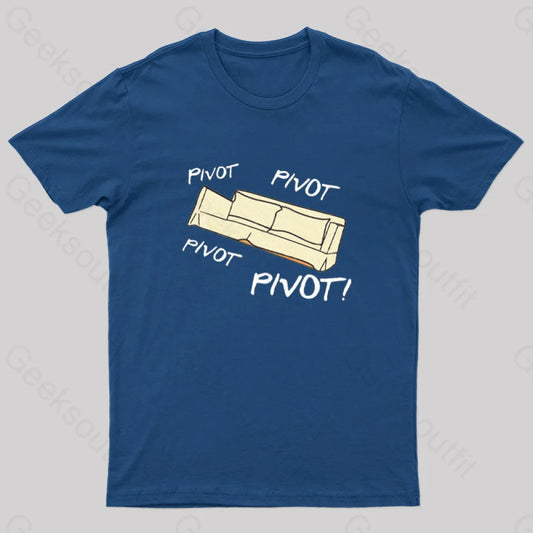 Pivot! Geek T-Shirt Navy / S