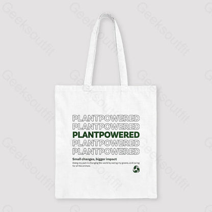 Plant Powered Unisex Tote Bag