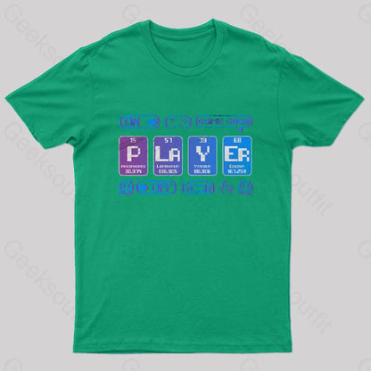 Player Geek T-Shirt Green / S