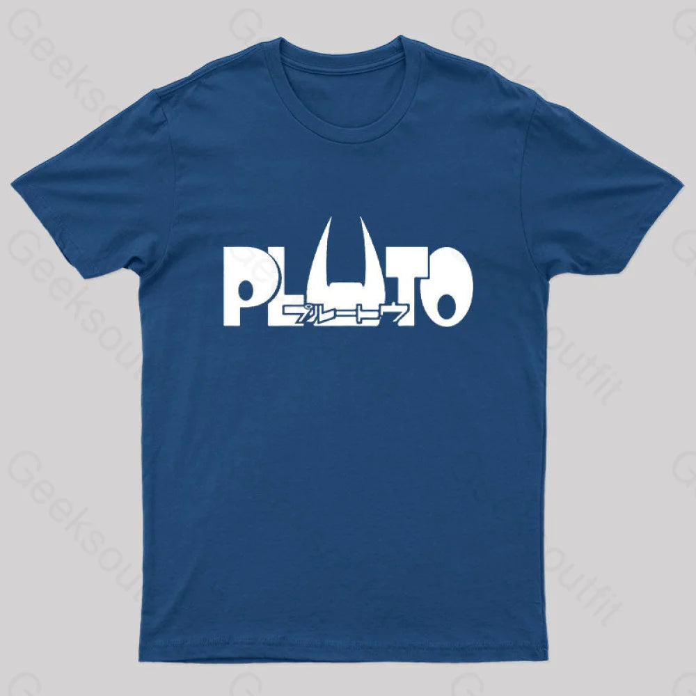 Pluto Geek T-Shirt Navy / S