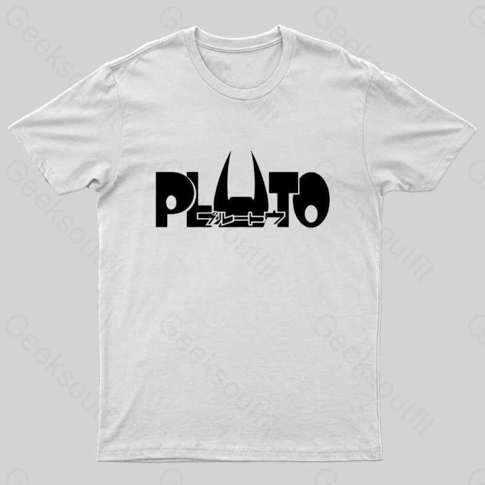 Pluto Geek T-Shirt White / S