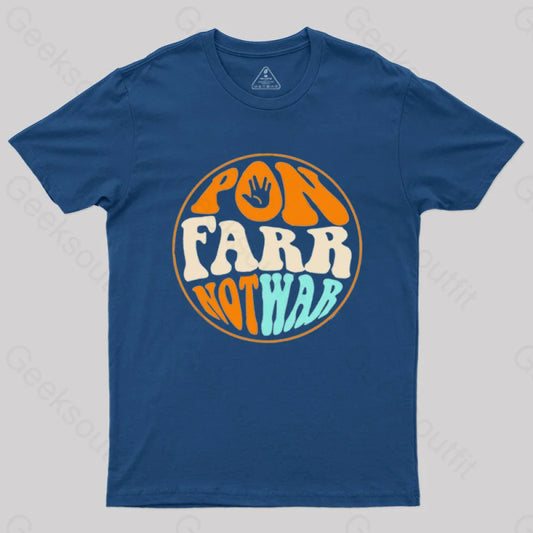 Pon Farr Not War ’60S Style T-Shirt Navy / S