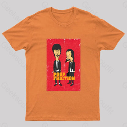 Poop Friction Geek T-Shirt Orange / S