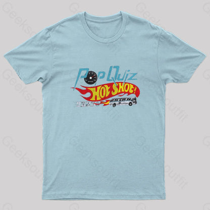 Pop Quiz Geek T-Shirt Light Blue / S