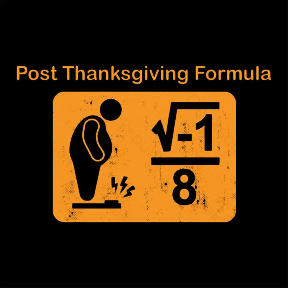 Post Thanksgiving Formula Geek T-Shirt