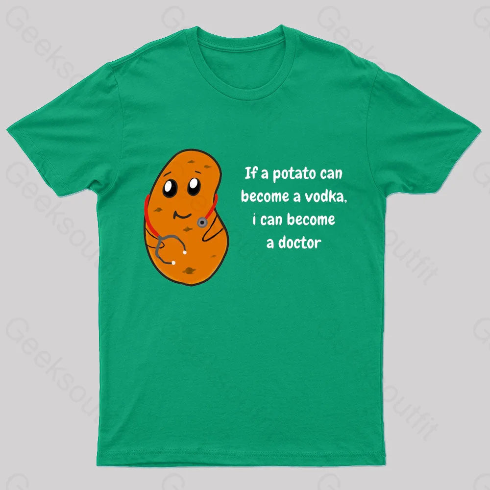 Potato Doctor Nerd T-Shirt Green / S