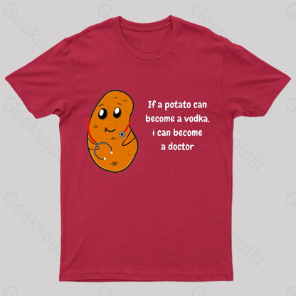 Potato Doctor Nerd T-Shirt Red / S