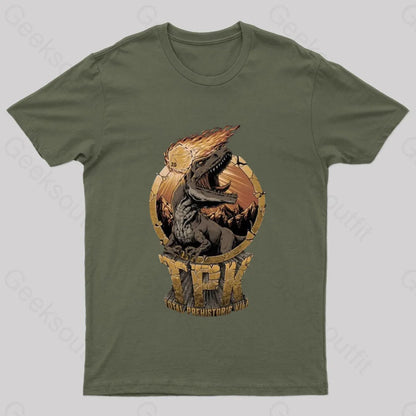 Prehistoric Tpk Nerd T-Shirt Army Green / S