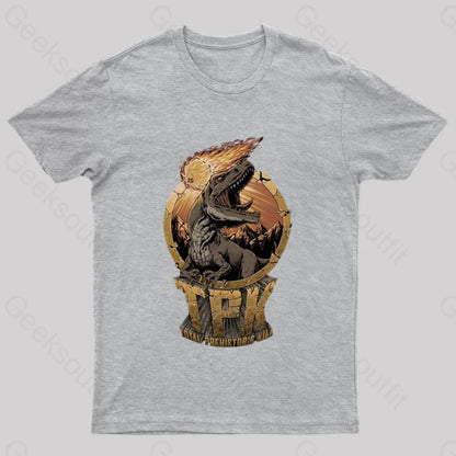 Prehistoric Tpk Nerd T-Shirt Grey / S