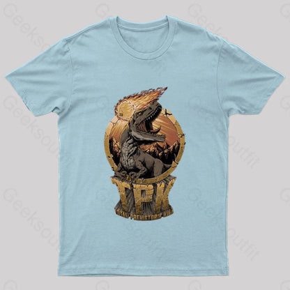 Prehistoric Tpk Nerd T-Shirt Light Blue / S