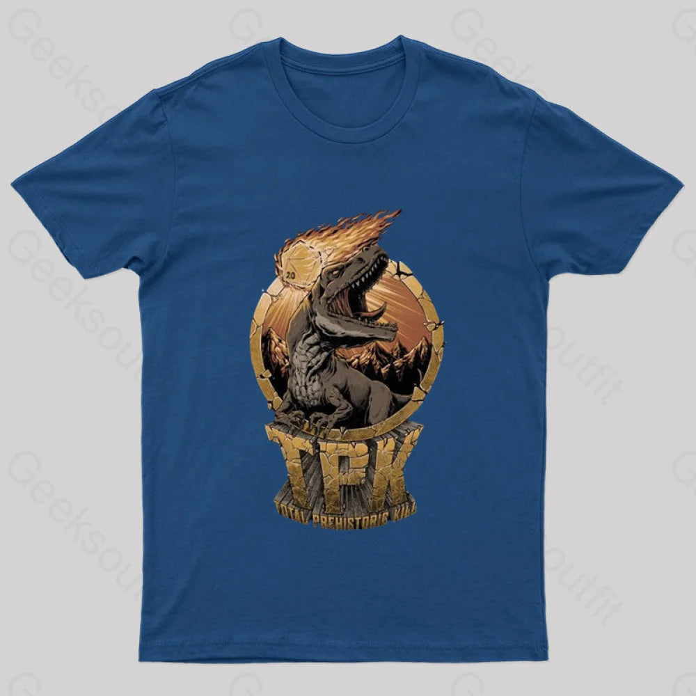 Prehistoric Tpk Nerd T-Shirt Navy / S