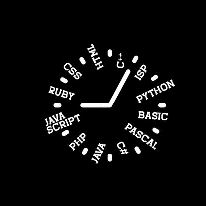 Programmer Clock Nerd T-Shirt