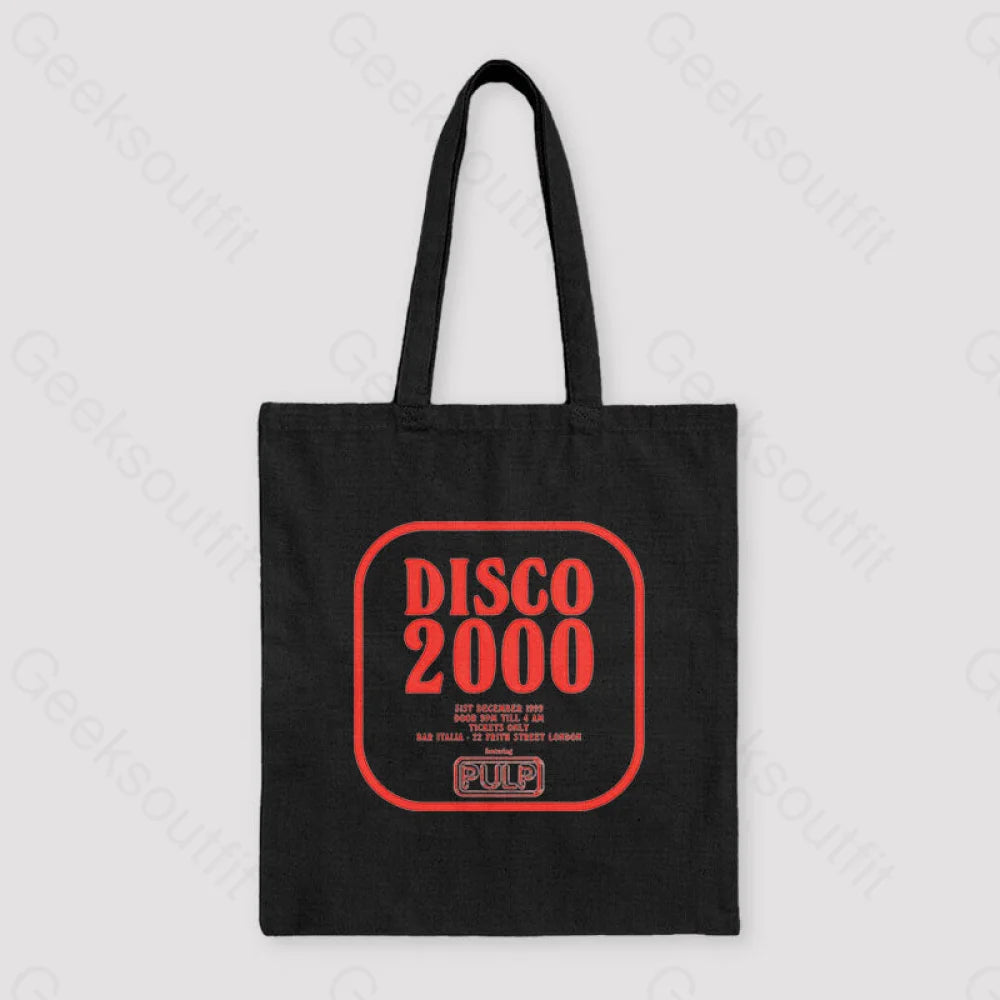 Pulp Disco 2000 Unisex Tote Bag