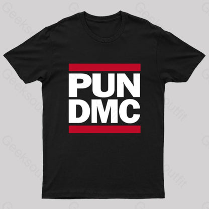 Pun Dmc Geek T-Shirt Black / S