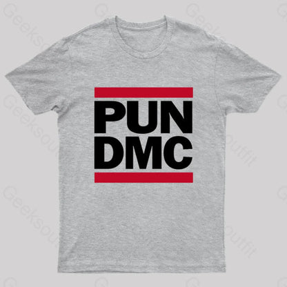 Pun Dmc Geek T-Shirt Grey / S