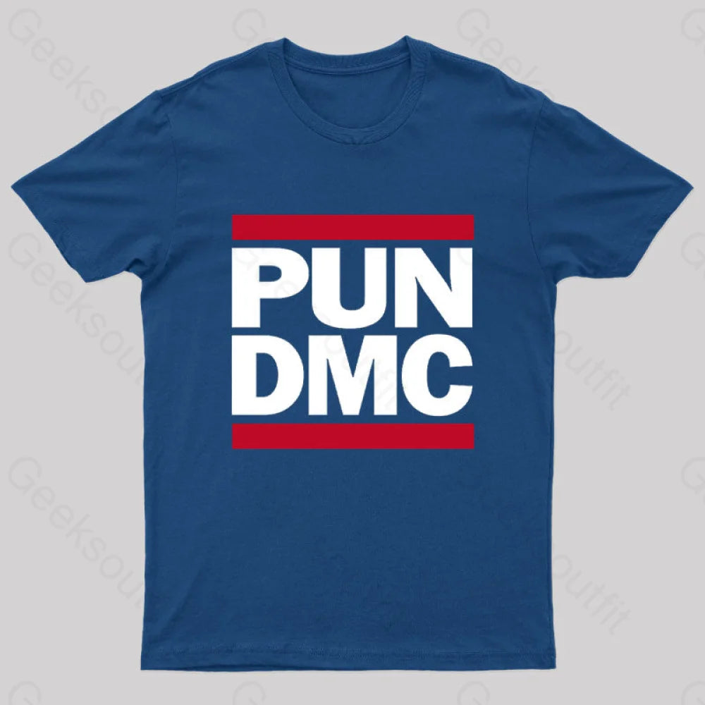 Pun Dmc Geek T-Shirt Navy / S