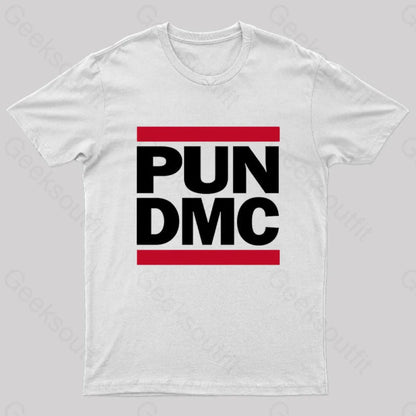 Pun Dmc Geek T-Shirt White / S