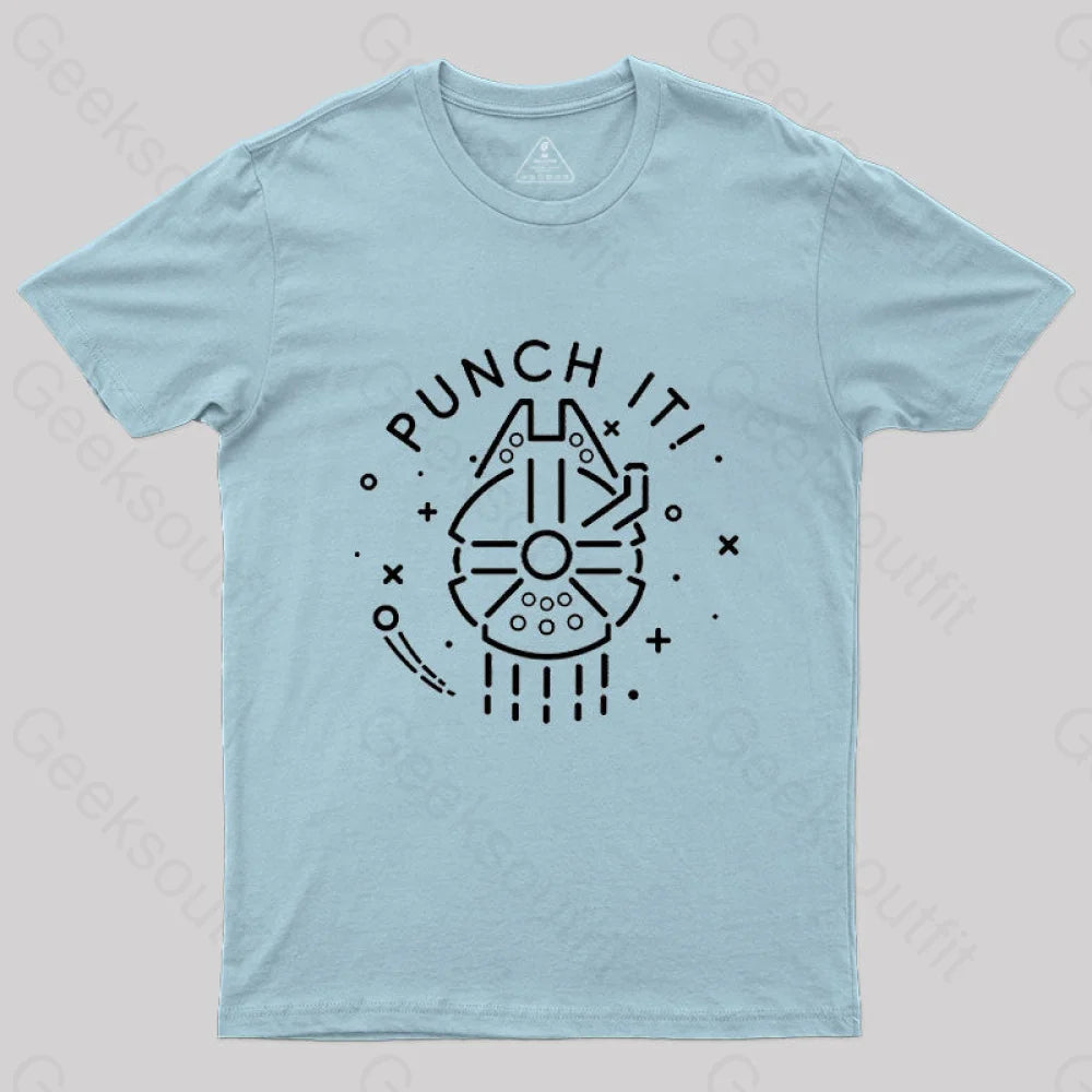 Punch It! T-Shirt Light Blue / S