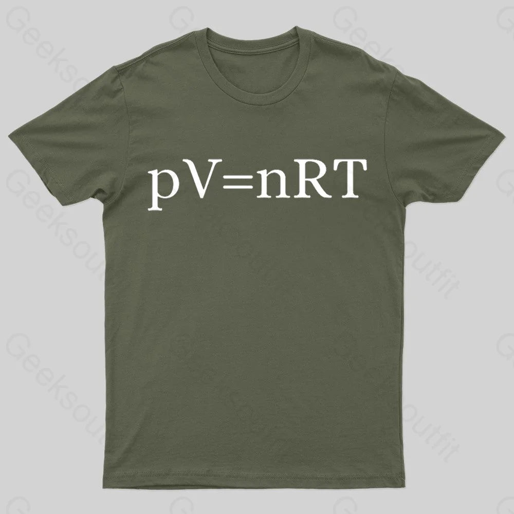 Pv-Nrt Geek T-Shirt Army Green / S