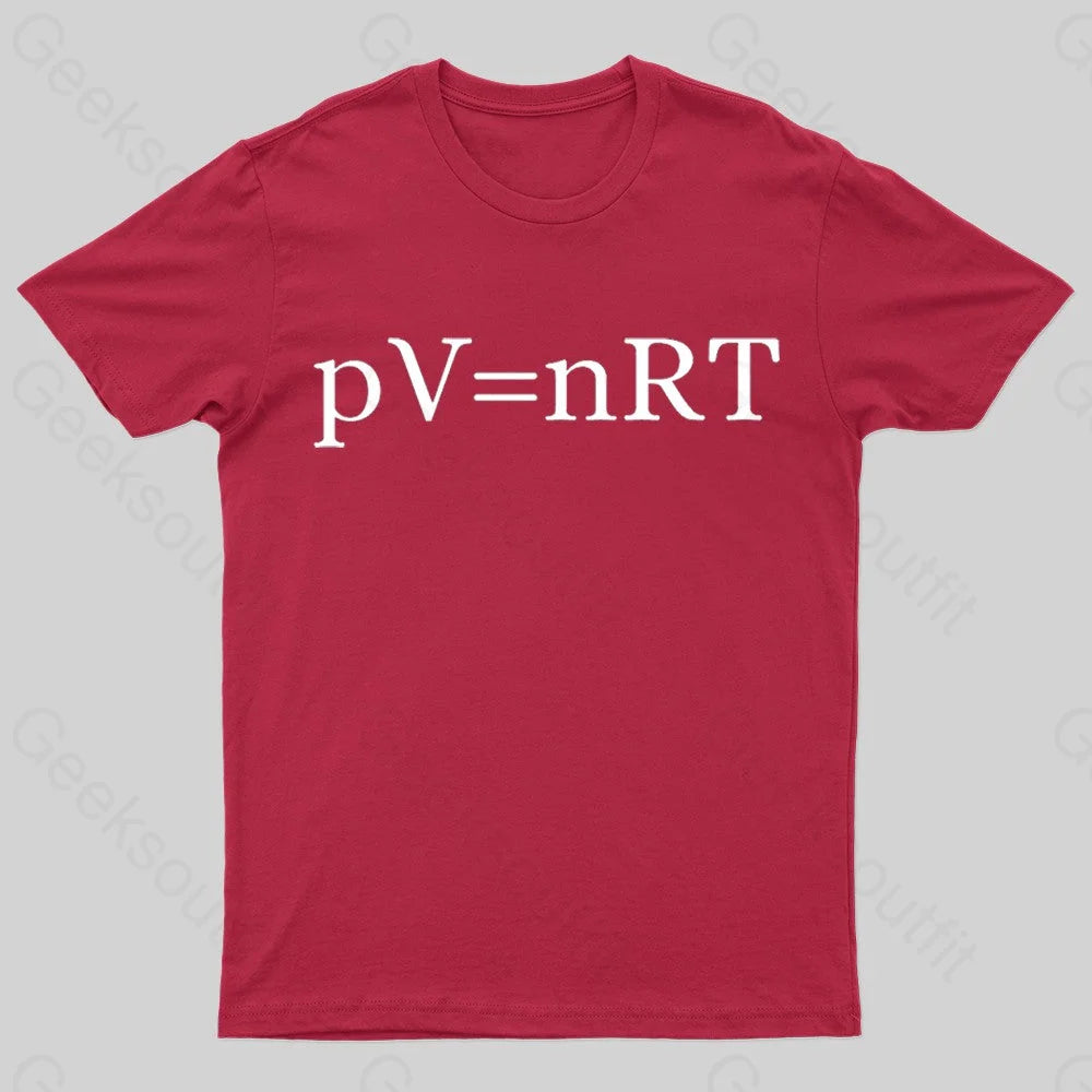 Pv-Nrt Geek T-Shirt Red / S