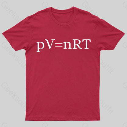 Pv-Nrt Geek T-Shirt Red / S