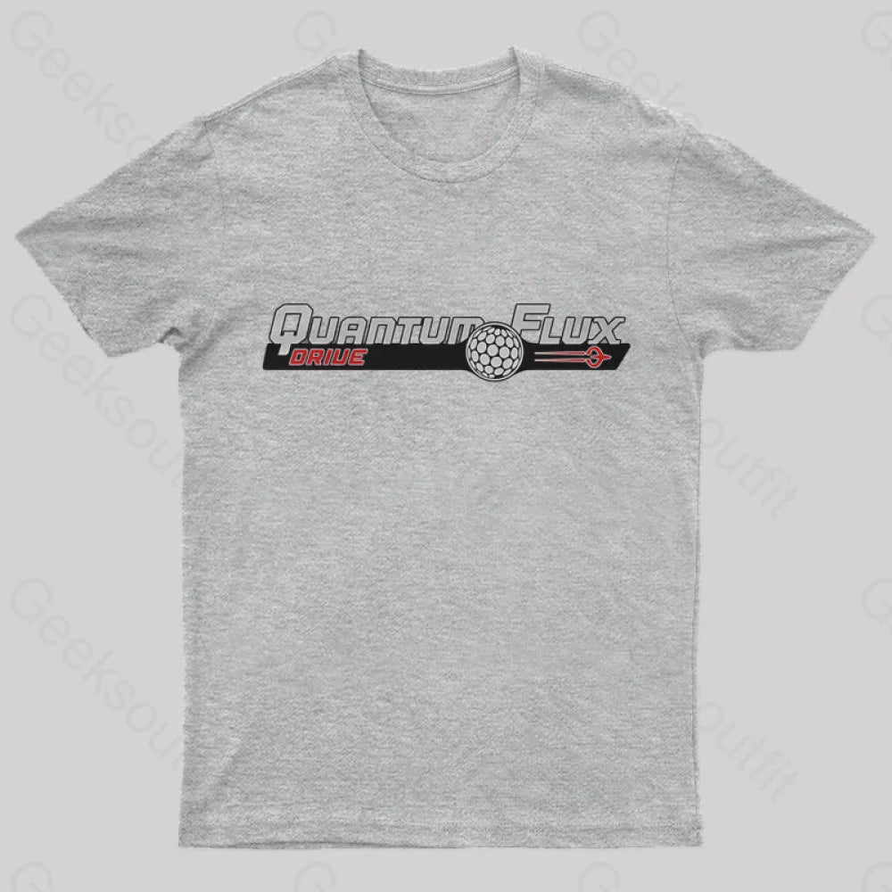 Quantum Flux Drive Nerd T-Shirt Grey / S