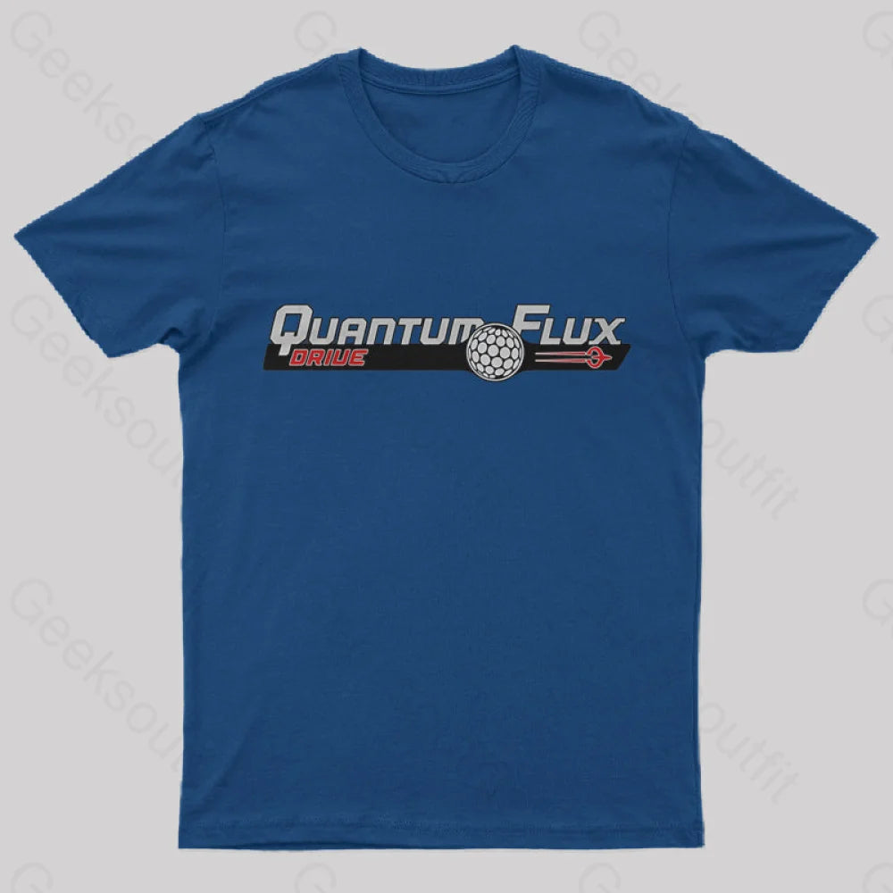 Quantum Flux Drive Nerd T-Shirt Navy / S