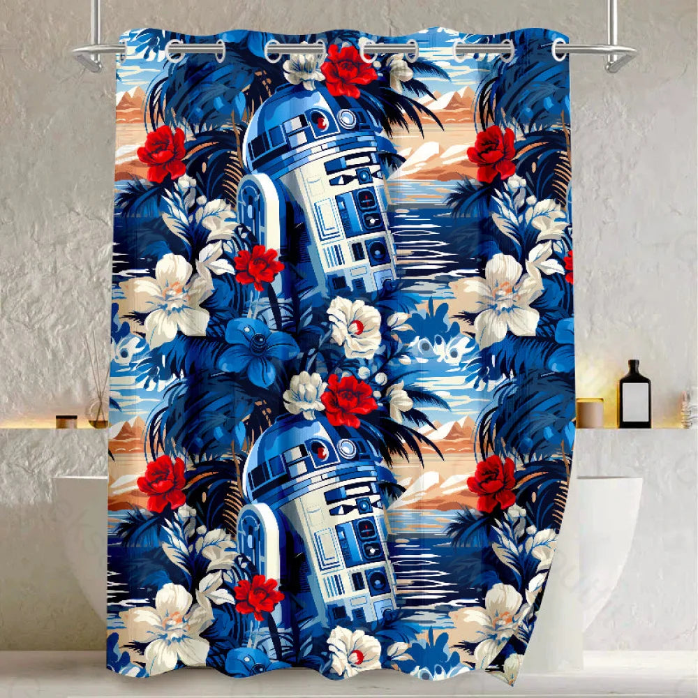 R2-D2 Shower Curtain